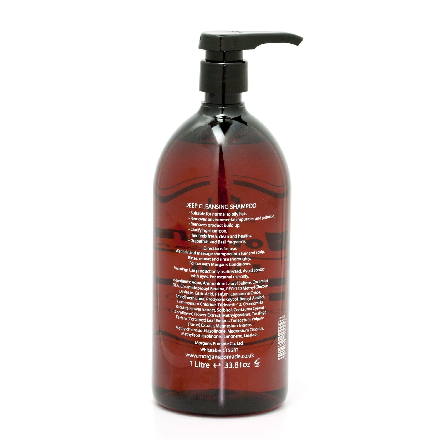 Morgan's Deep Cleansing Shampoo Men's Shampoo Morgan's Pomade Co 