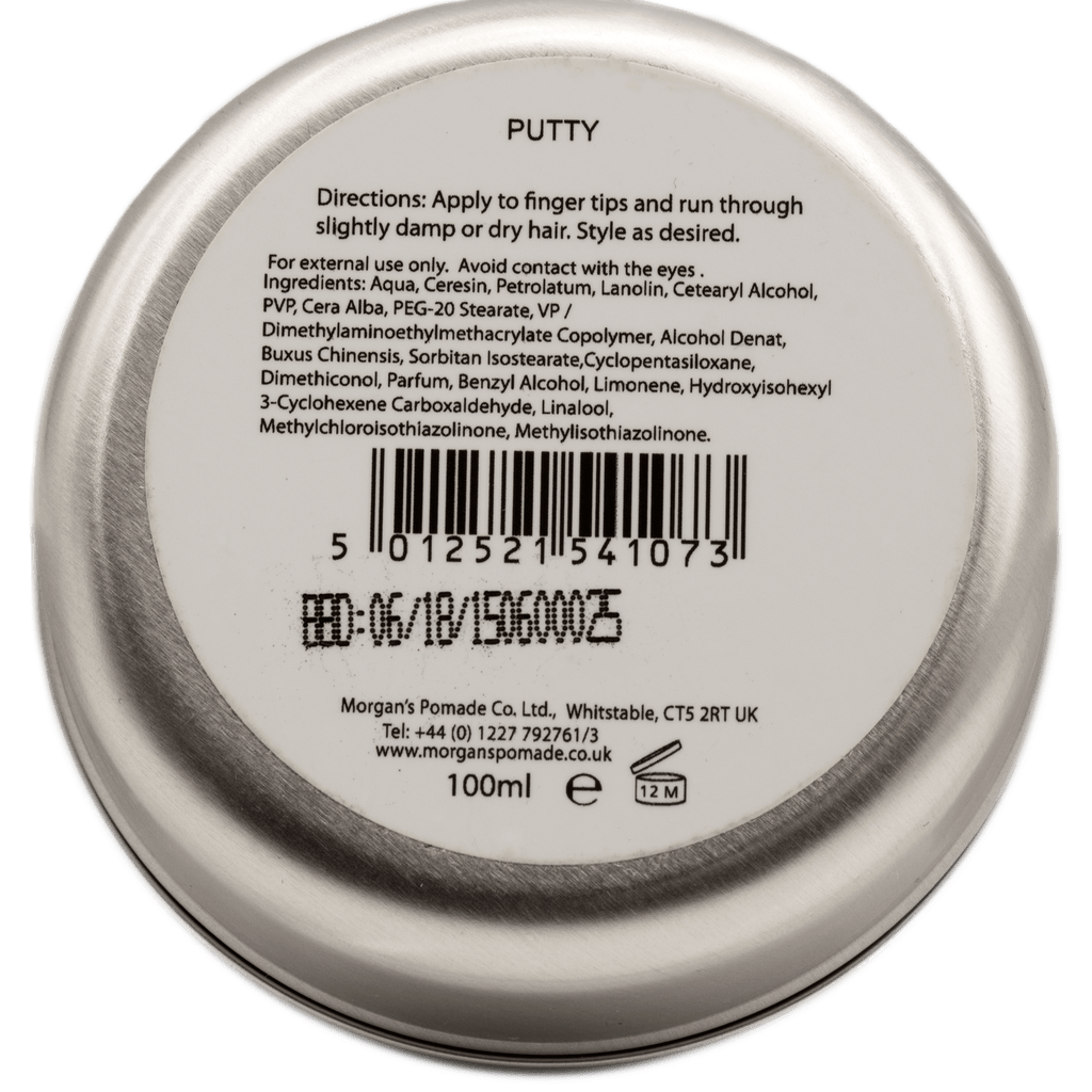 Morgan's Hair Styling Putty Men's Grooming Cream Morgan's Pomade Co 