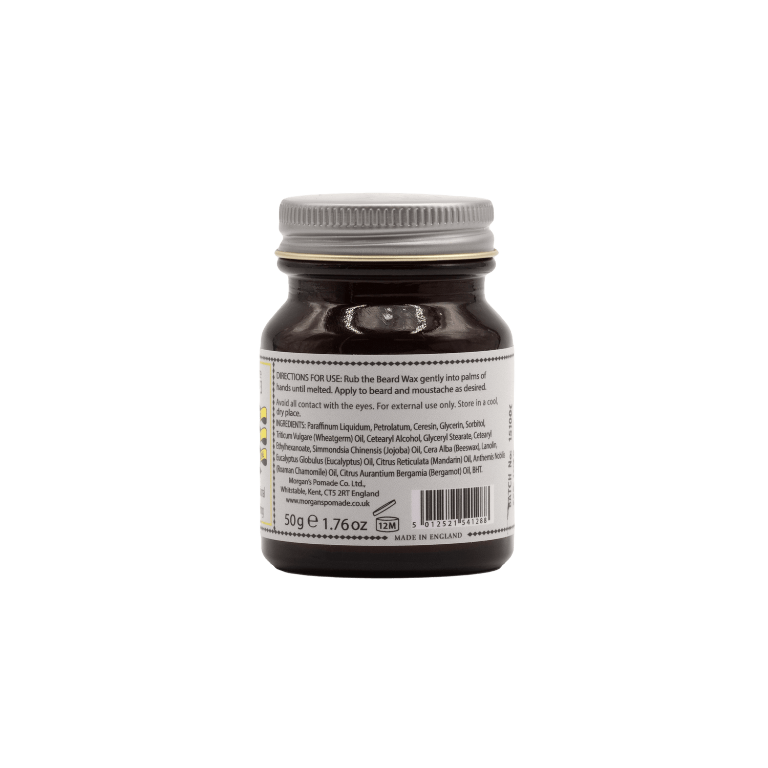 Morgan's Beard and Moustache Wax Men's Grooming Cream Morgan's Pomade Co 
