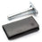 Merkur 46C 3-Piece Travel Razor in Leather Case Double Edge Safety Razor Merkur 