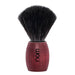 nom OLE Black Fibre Shaving Brush, Blushed Ash Synthetic Bristles Shaving Brush Muhle 