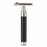Muhle R96 ROCCA Closed Comb Stainless Steel Safety Razor, Black Handle Double Edge Safety Razor Muhle 