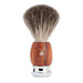 Muhle Vivo 4-Piece Shaving Set with Safety Razor and Pure Badger Brush, Plum Wood Shaving Set Muhle 