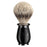 Muhle Purist Silvertip Shaving Brush, Black Handle Badger Bristles Shaving Brush Discontinued 