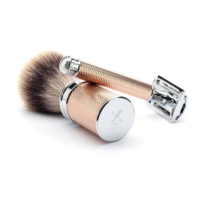 Muhle R89 Double-Edge Classic Safety Razor, Rose Gold Handle Double Edge Safety Razor Muhle 