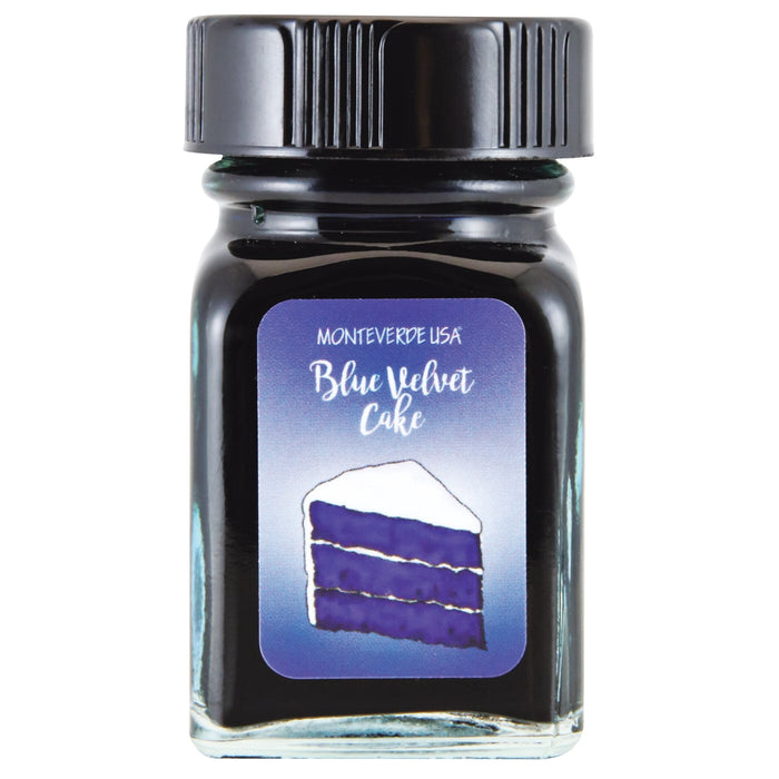 Monteverde Fountain Pen Ink Bottles Ink Refill Monteverde Blue Velvet Cake 