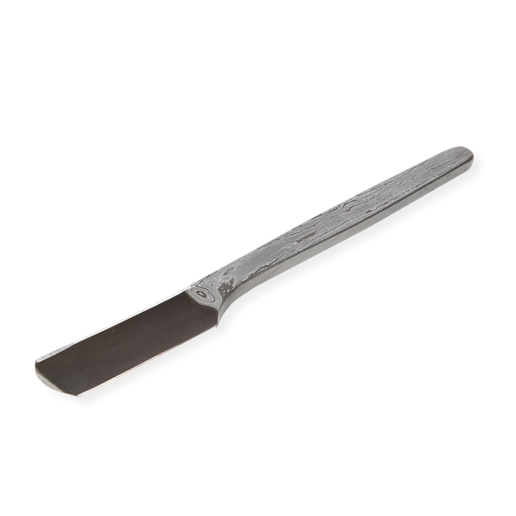 Single-Beveled Damascus Steel Kamisori Straight Razor Japanese Kamisori Straight Razor Discontinued 
