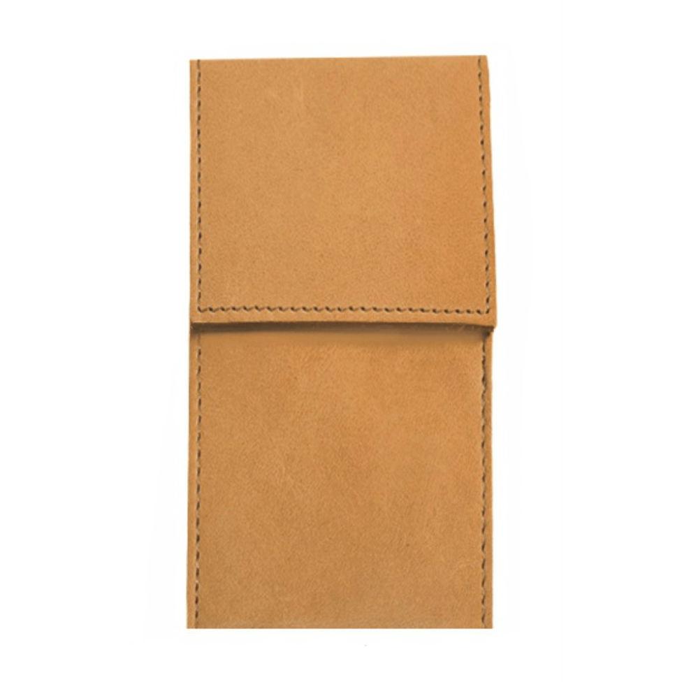 Niegeloh Solingen Havanna S 4-Piece TopInox Manicure Set, Caramel Leather Case Manicure Set Niegeloh Solingen 