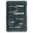 Niegeloh Imantado XL 7-Piece Manicure Set, Black Leather Case Manicure Set Niegeloh Solingen 