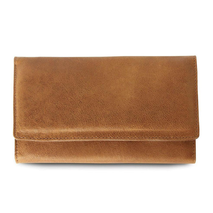 Nippes Solingen 7-Piece Manicure Set, Brown Leather Snap Case Manicure Set Nippes Solingen 