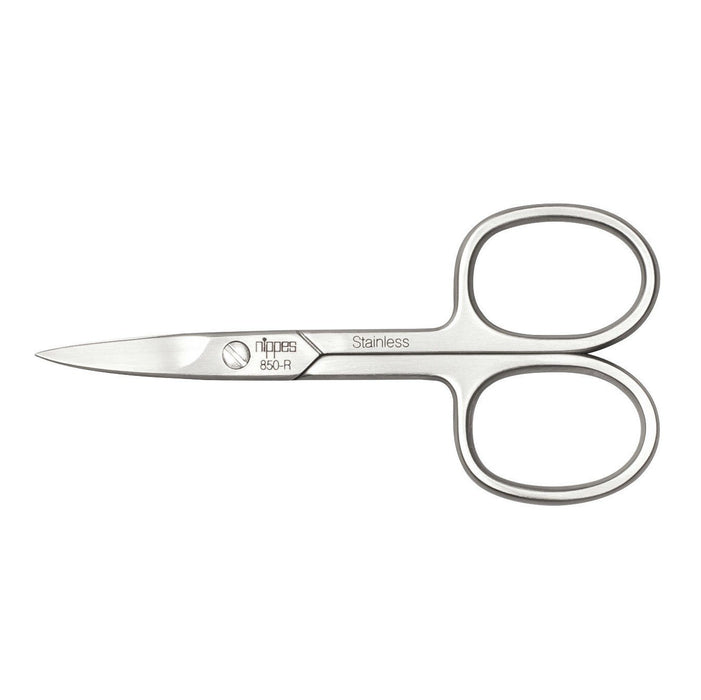 Nippes Solingen 7-Piece Manicure Set, Brown Leather Snap Case Manicure Set Nippes Solingen 