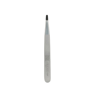 5.5 Long Silver Tone Stainless Steel Round Tip Tweezers