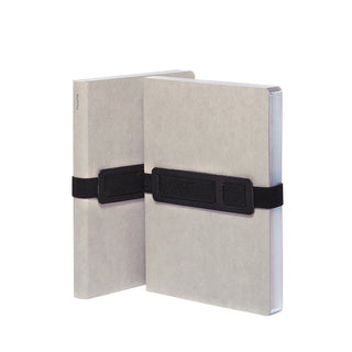 Nuuna Voyager Grey Notebook, Holographic Edges Notebook Nuuna 