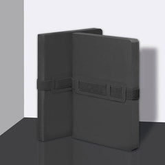Nuuna Voyager Black Notebook, Black Paper Edges Notebook Nuuna 