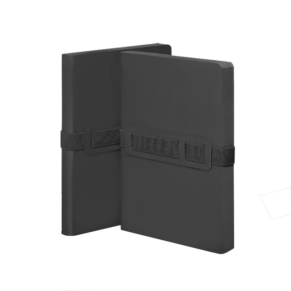 Nuuna Voyager Black Notebook, Black Paper Edges Notebook Nuuna 