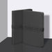 Nuuna Voyager Black Notebook, Black Paper Edges Notebook Nuuna 