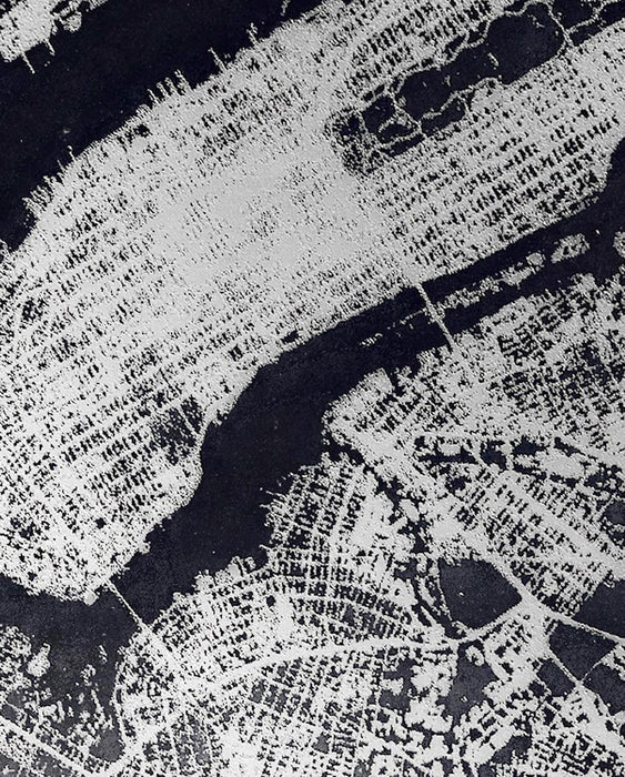 Nuuna Nightflight L Light Notebook, NYC Silver Notebook Nuuna 