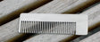 Chicago Comb Co. Model No. 4 Stainless Steel Medium-Fine Tooth Comb Comb Chicago Comb Co 