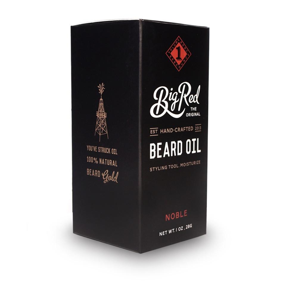 Big Red Beard Oil 1 oz - Noble Beard Balm Big Red 