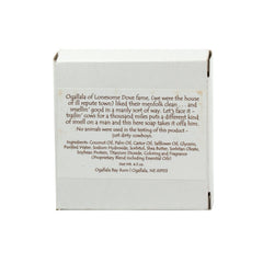 Ogallala Creamy Bay Rum Soap and Shampoo Bar Body Soap Ogallala Bay Rum 
