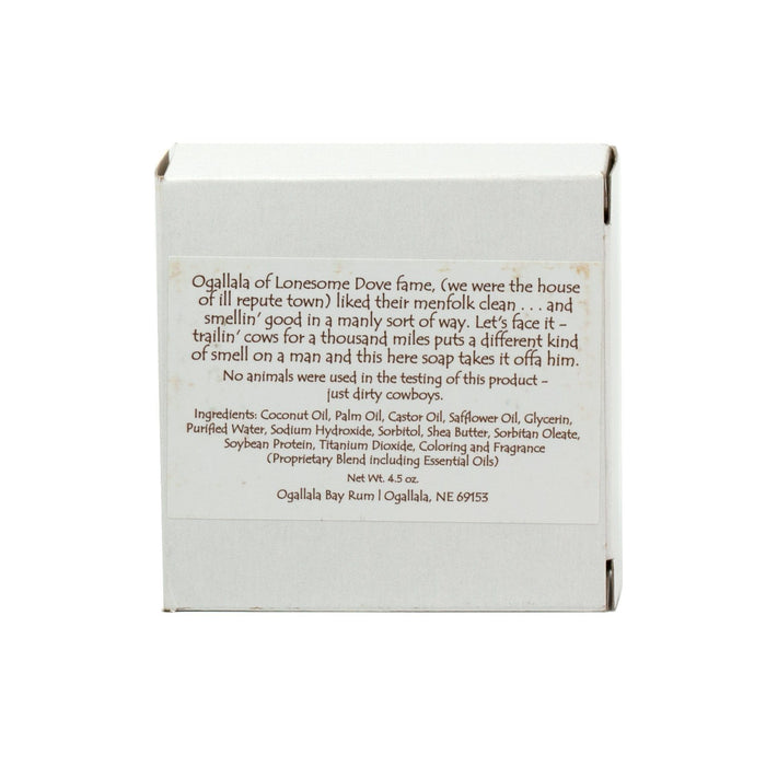 Ogallala Creamy Bay Rum Soap and Shampoo Bar Body Soap Ogallala Bay Rum 