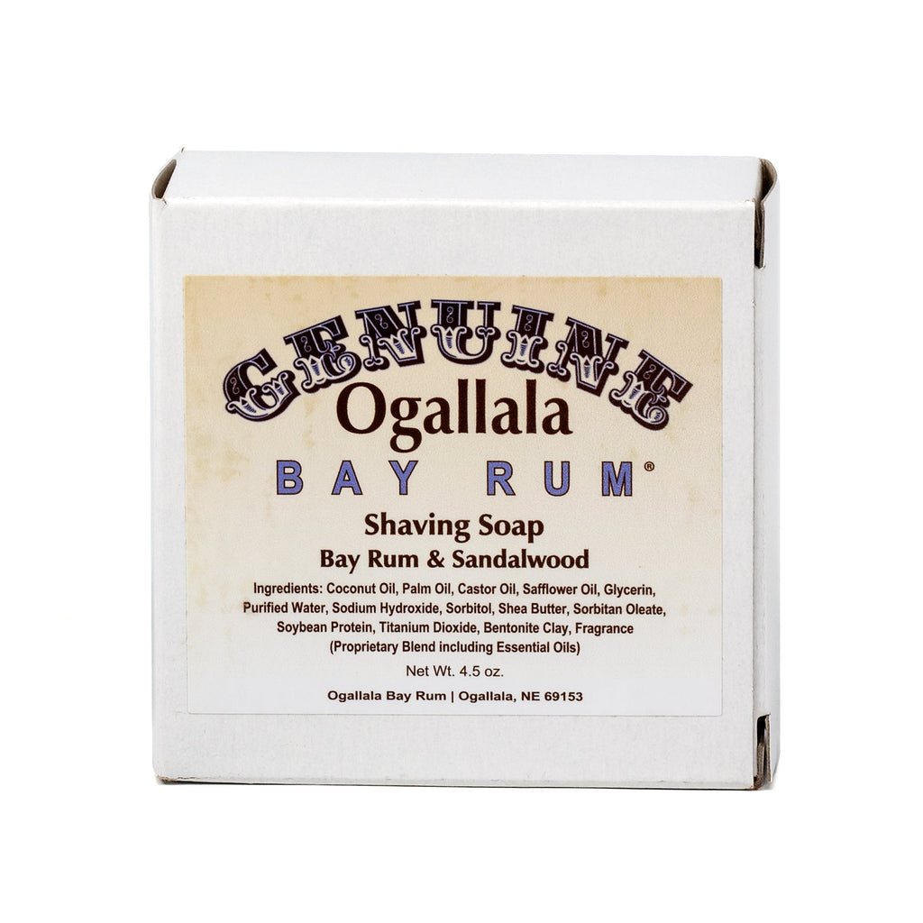 Ogallala Bay Rum and Sandalwood Shaving Soap Shaving Soap Ogallala Bay Rum 