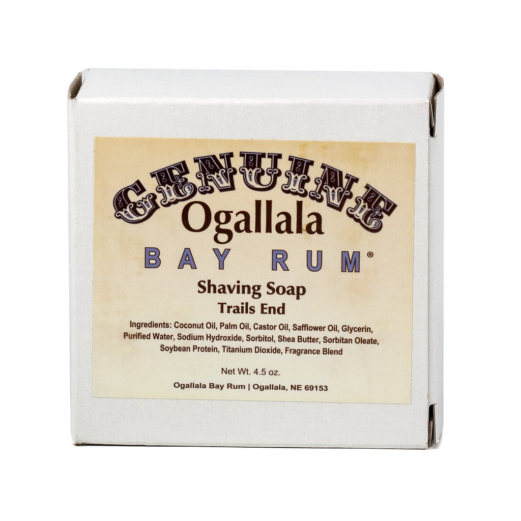 Ogallala Bay Rum and Trails End Shaving Soap Shaving Soap Ogallala Bay Rum 