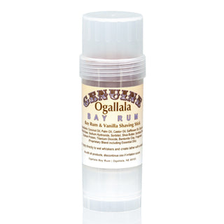 Ogallala Bay Rum and Vanilla Shaving Soap Stick Shaving Soap Ogallala Bay Rum 