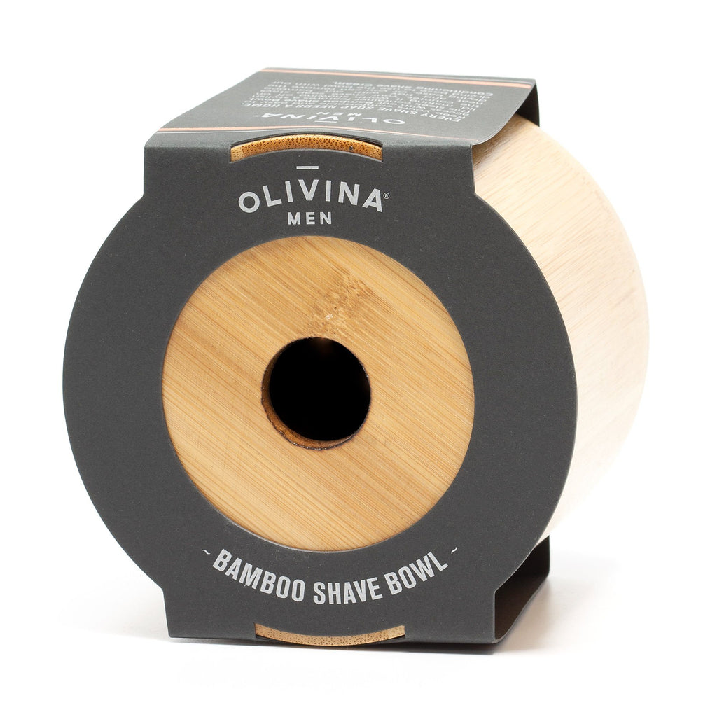 Olivina Men Bamboo Shave Bowl Shaving Bowl Olivina Men 