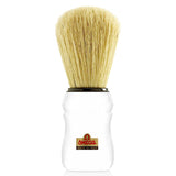 Omega 49 Professional Boar Bristle Shaving Brush, White Handle Boar Bristles Shaving Brush Omega 