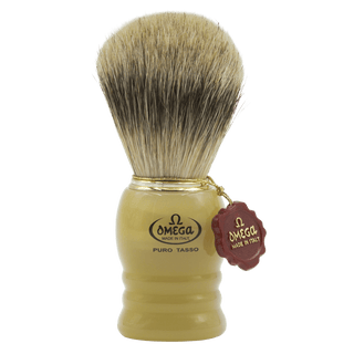 Omega 620 Silvertip Badger Shaving Brush Badger Bristles Shaving Brush Omega 