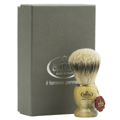 Omega 621 Silvertip Badger Shaving Brush Badger Bristles Shaving Brush Omega 