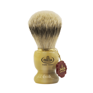 Omega 621 Silvertip Badger Shaving Brush Badger Bristles Shaving Brush Omega 