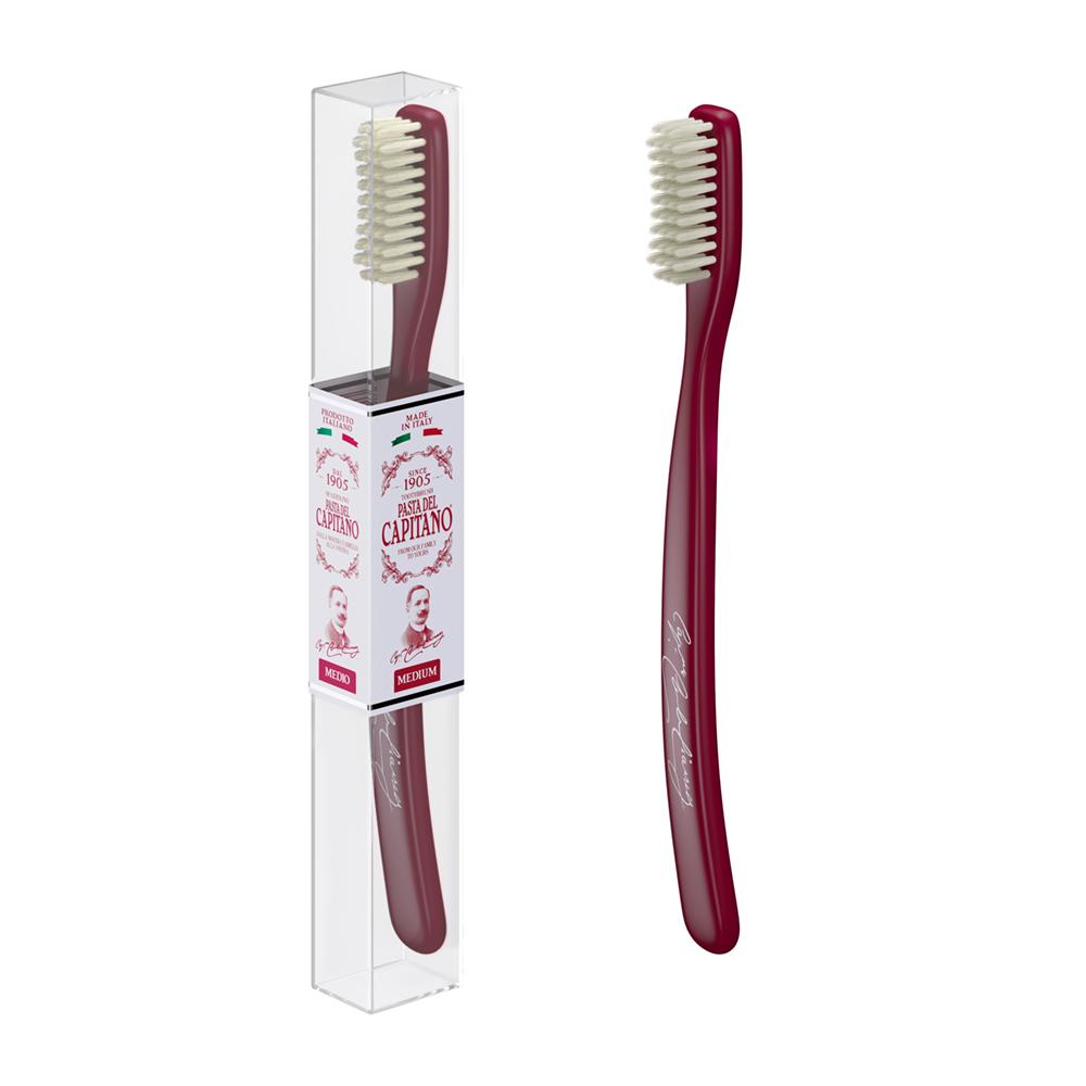 Pasta del Capitano 1905 1960 Replay Toothbrush – Medium Toothbrush Pasta del Capitano Red 