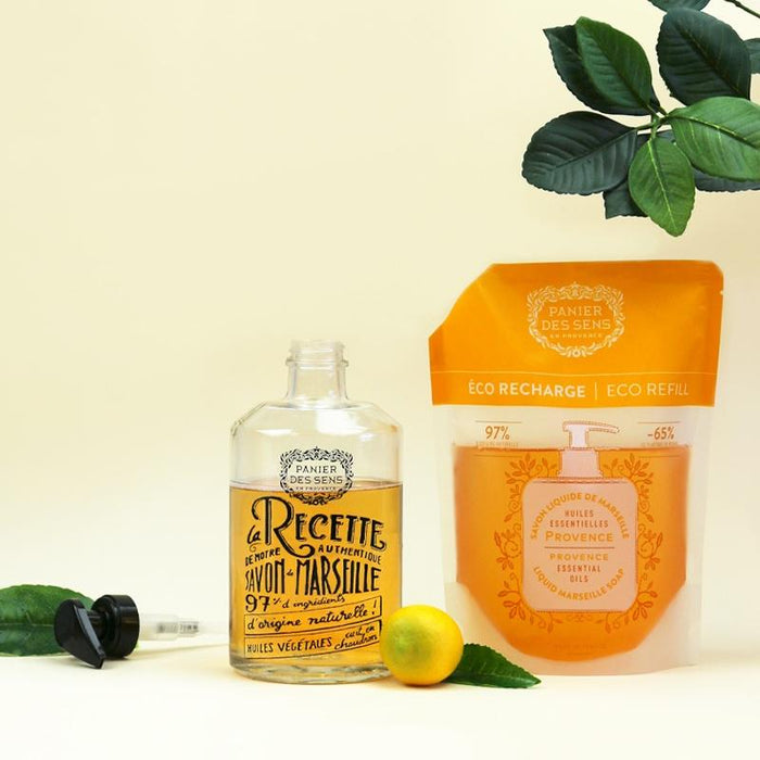 Panier des Sens Liquid Marseille Soap Eco Refill, Provence Liquid Soap Panier des Sens 