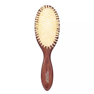 Plisson Hair Brush, White Boar Bristles, Large Hair Brush Plisson - Joris 