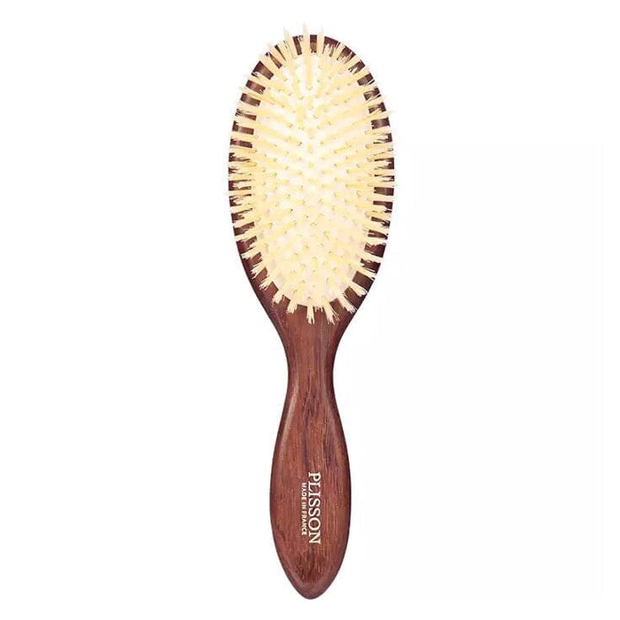 Plisson Hair Brush, White Boar Bristles, Large Hair Brush Plisson - Joris 