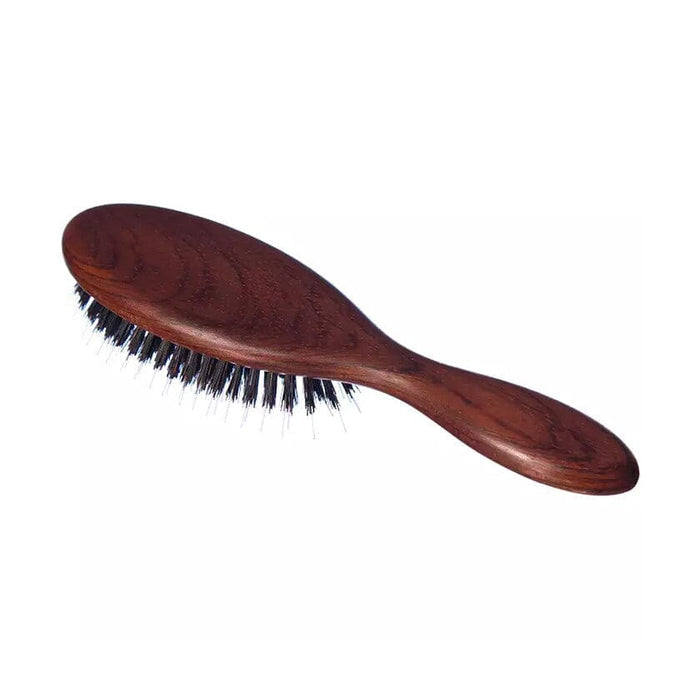 Plisson Hair Brush, Boar Bristles and Nylon Pins, Small Hair Brush Plisson - Joris 