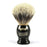 Plisson High Mountain White Badger Shaving Brush, Black Handle, Size 10 Badger Bristles Shaving Brush Plisson - Joris 