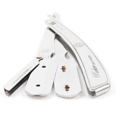Parker SRX Heavy Duty Stainless Steel Handle Clip Type Barber Straight Razor Straight Razor Parker Razors 