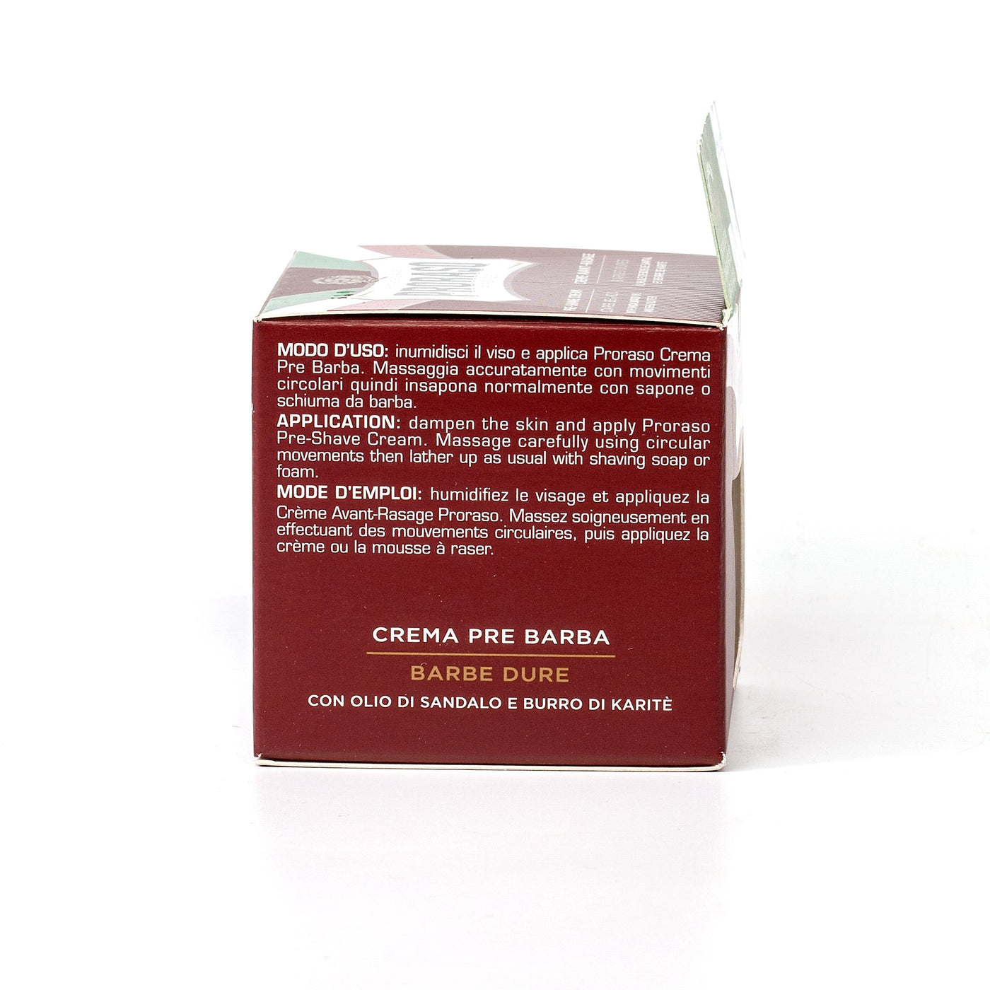 Proraso Red PrePost Shave Cream for Coarse Beard with Sandalwood and — Fendrihan