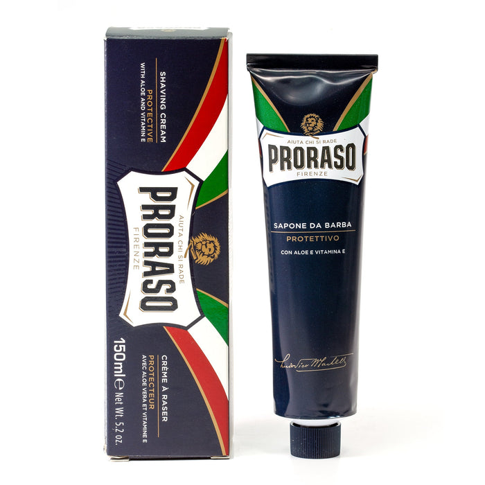 Proraso Blue Shaving Cream with Aloe and Vitamin E Shaving Cream Proraso 