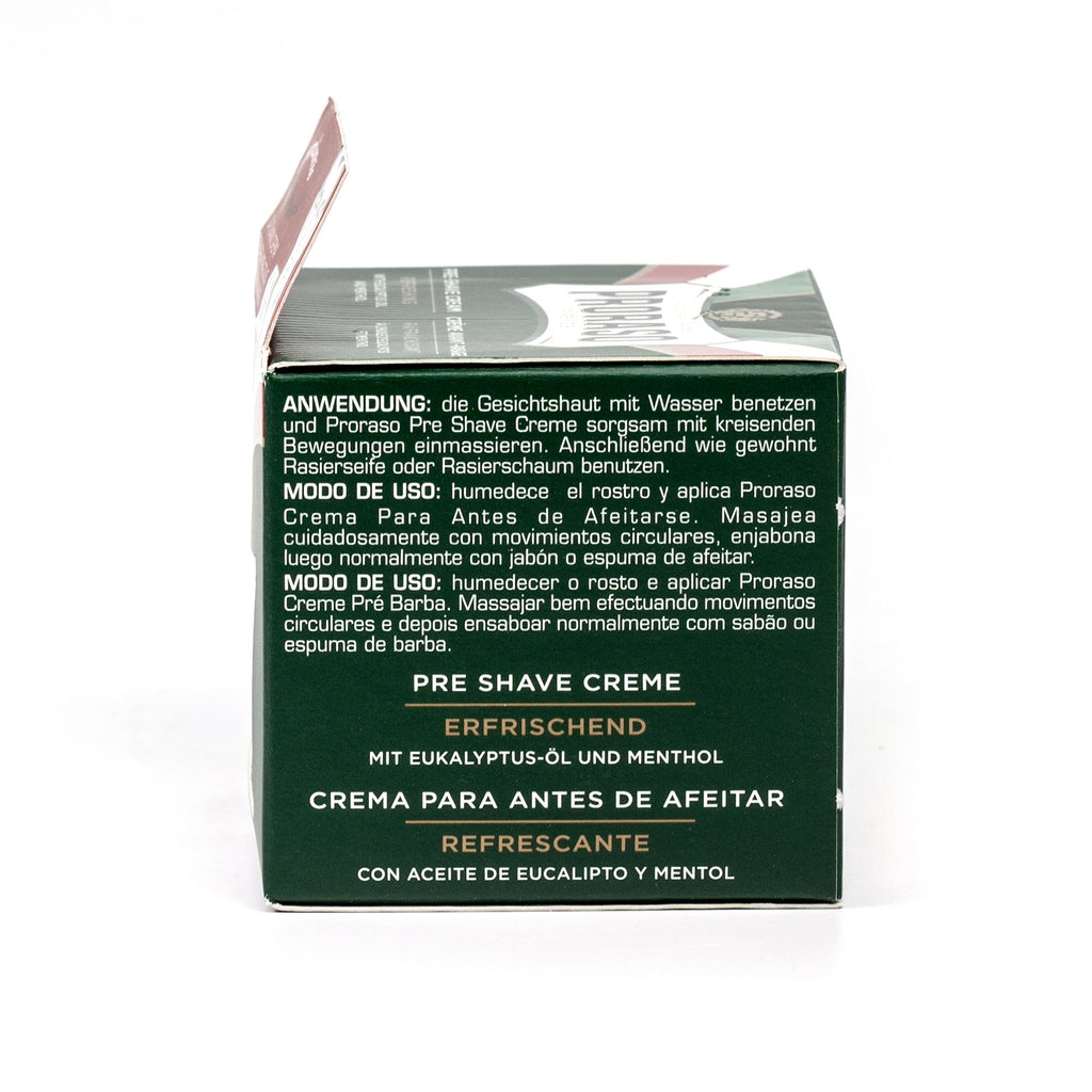 Proraso Green Pre-Post Shave Cream with Eucalyptus and Menthol Pre Shave Proraso 