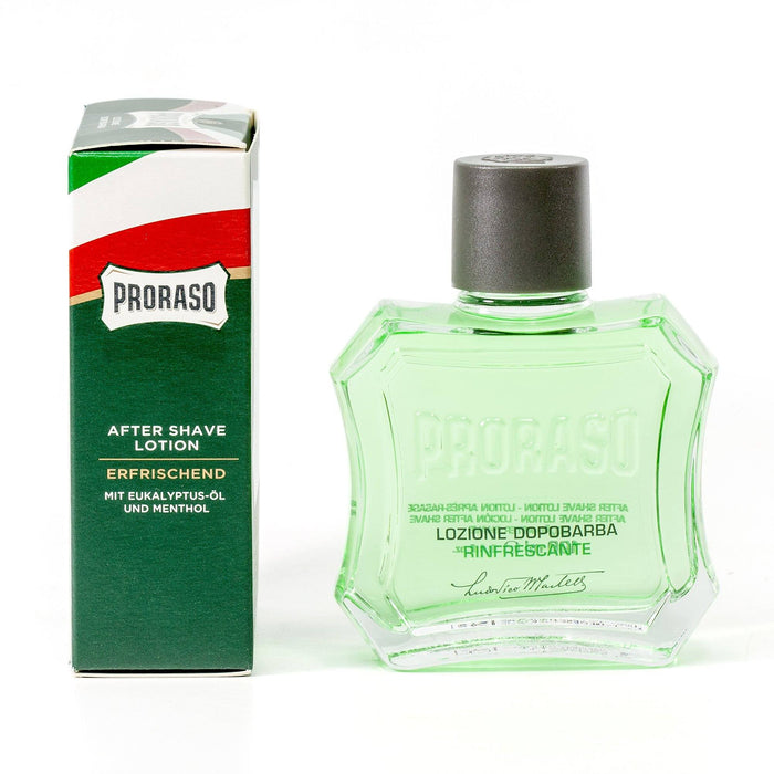 Proraso Green After Shave Lotion with Eucalyptus and Menthol Aftershave Splash Proraso 