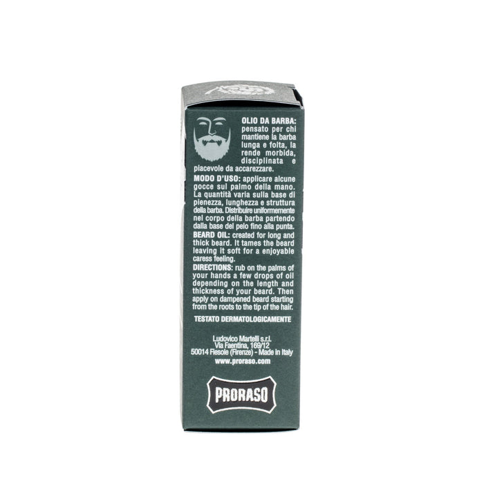 Proraso Beard Oil, Cypress & Vetyver Beard Oil Proraso 