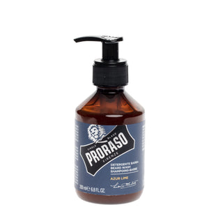 Proraso Beard Shampoo, Azur Lime Beard Wash Proraso 