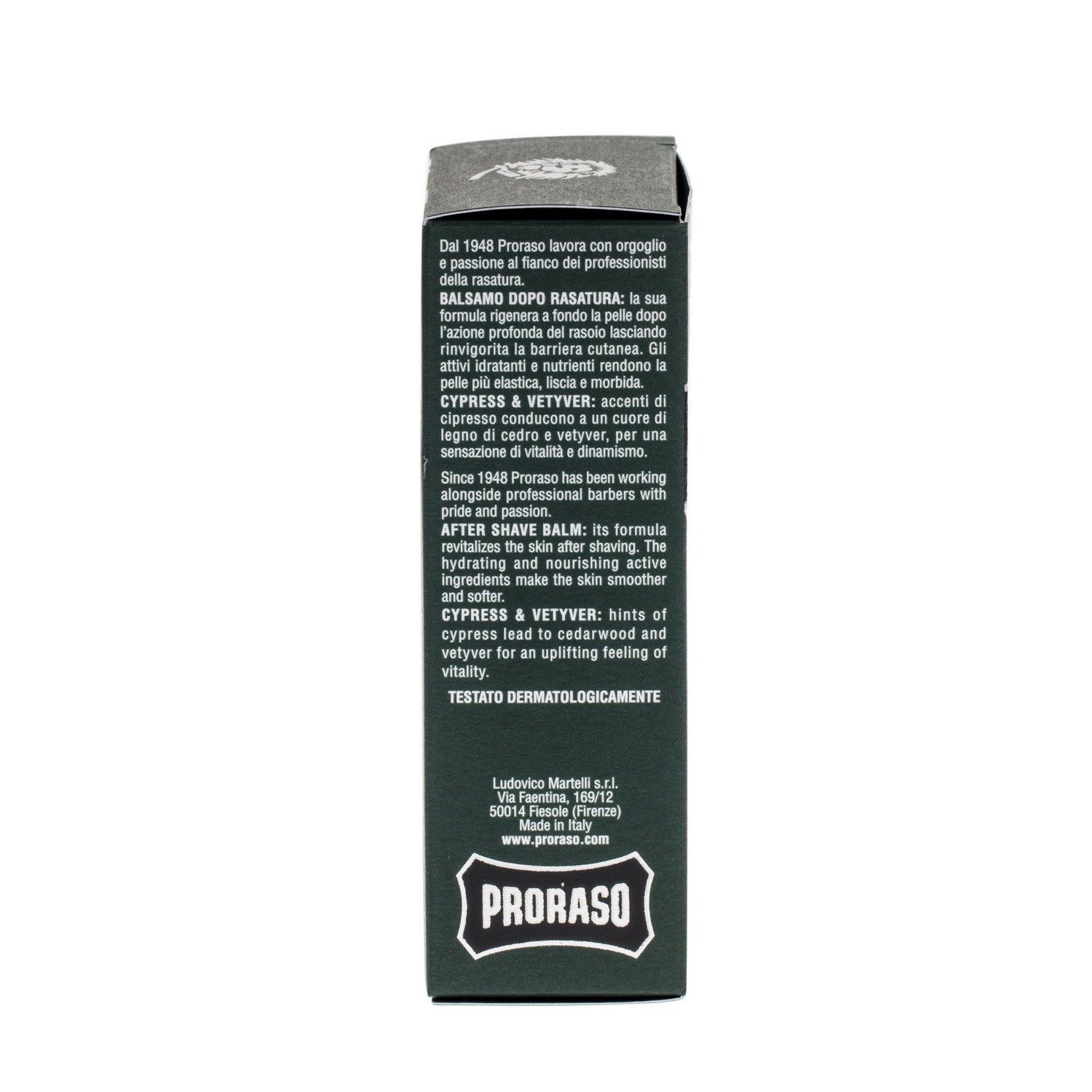 Proraso After Shave Balm, Cypress & Vetyver Aftershave Proraso 
