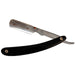 Parker Shavette Barber Straight Razor with Black or White Scales Straight Razor Parker Razors Ebony 