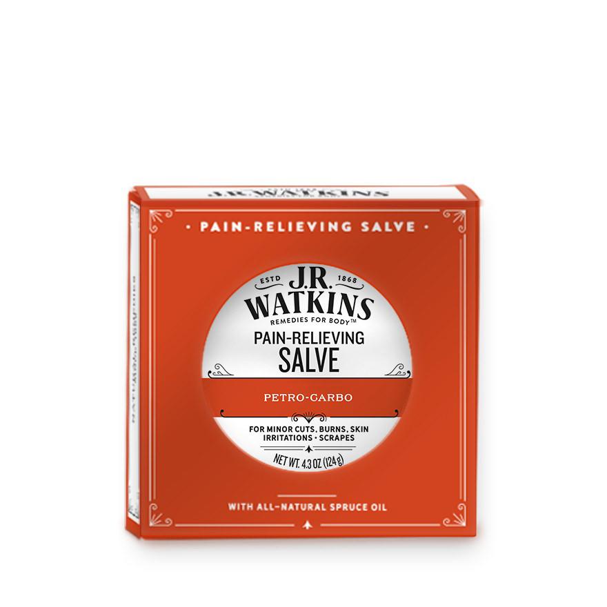J. R. Watkins Petro-carbo Pain Relieving First Aid Salve Apothecary Remedies For The Body J. R. Watkins 