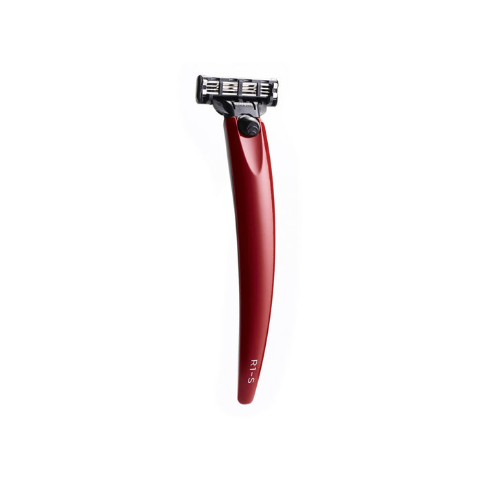 Bolin Webb R1-S Razor Handle for Mach3, Monza Red Cartridge Type Safety Razor Bolin Webb 